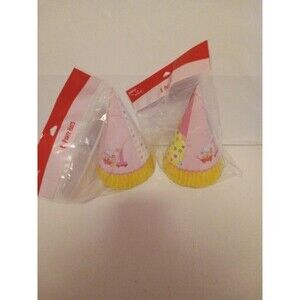 Hallmark Party Express 1st Birthday  Hats 2pk 8 In A Pkg.